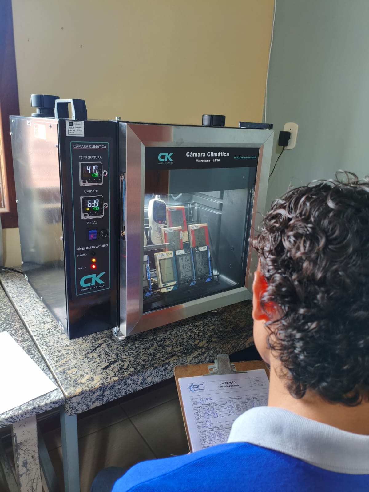 Calibração de Temperatura